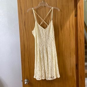 Cream American Eagle Dress size L